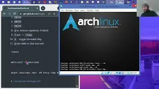 Arch Linux Install in VirtualBox -- Walkthrough