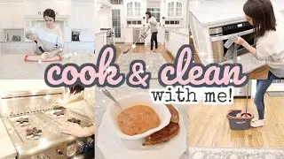 COOK AND CLEAN WITH ME 2020 // EXTREME CLEANING MOTIVATION // EASY MEAL IDEA