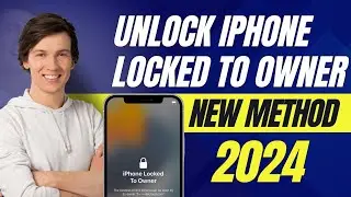 How To Unlock iPhone Locked To Owner Without Apple iD Password | iCloud Lock Remove (2024)