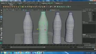 Tutorial on Modeling a basic Bottle in Maya