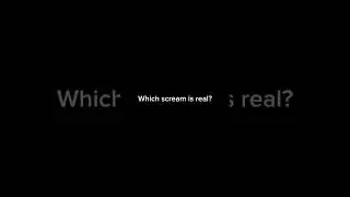 Which Scream is Real? • Genshin impact