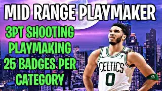 ABSOLUTE BEST BUILD 2K22 NEXT GEN (BEST MID RANGE PLAYMAKER BUILD 2K22 NEXT GEN)