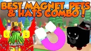 [Roblox] Magnet Simulator: BEST MAGNET, PETS & HATS COMBO! (CRAZY OP UPDATE 8)