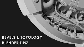 Basic Bevel and Topology Tips for Blender!