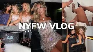 NYFW WEEKLY VLOG: events, dinners & a week long sleepover