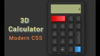 Create a Calculator using HTML, CSS & JavaScript || Simple Calculator with JavaScript || UI Design.