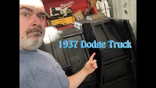 Scrap Metal gets undercoated - 1939 Dodge Truck Project.