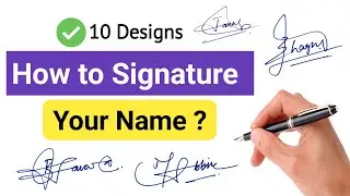 ✅ How to Signature Your Name | Signature Style Of My Name | Signature ideas