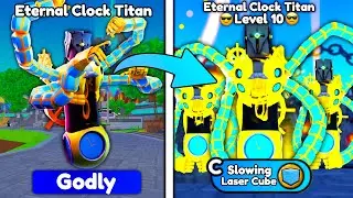 NEW GODLY ETERNAL CLOCK 😱 OP ABILITY? 😎 CRAZY TRADES - Roblox Toilet Tower Defense