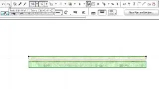 Core-based wall reference lines in ARCHICAD: editing reference line and offset