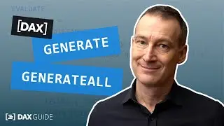 GENERATE, GENERATEALL - DAX Guide