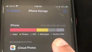 FIX iPhone storage full problem