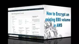 How to encrypt an existing EBS volume in AWS
