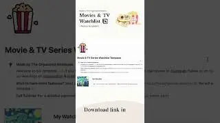 Customize Genre 🎞️ | Movie & TV Watchlist Notion template 