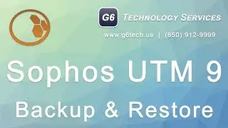 Sophos UTM 9 Backup and Restore