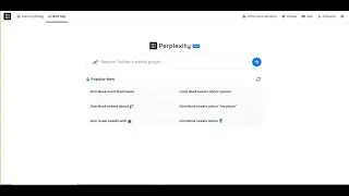 Поисковик будущего, который работает с помощью нейросети. Perplexity - Аналог You