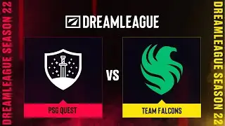 PSG Quest проти Team Falcons | Гра 2 | DreamLeague Season 22 - CQ - MENA