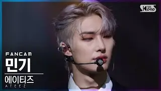 [안방1열 직캠4K] 에이티즈 민기 'Deja Vu' (ATEEZ MIN GI FanCam)│@SBS Inkigayo_2021.09.19.