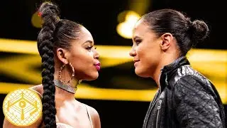 FULL COMM. - Bianca Belair and Shayna Baszler Segment - WWE NXT 1/16/2019