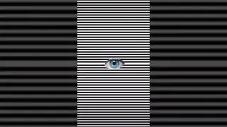 Stare deep into the blue eye💙👁 #illusion#trythis