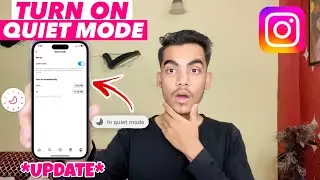 How To Turn On Quiet Mode on Instagram | How To Put Instagram on Quiet Mode | Quiet Mode