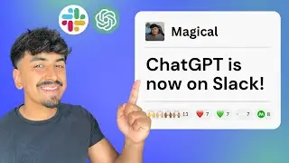 ChatGPT is on Slack! (No code plugin) | Slack AI Tutorial