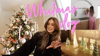 Morning Skincare Routine! Christmas Shopping + Decor Vlog