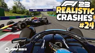 F1 23 REALISTIC CRASHES #24