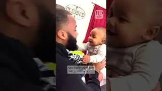 Dad Gets Excited When Baby Says Dada For First Time