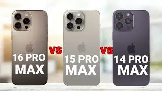 iPhone 16 Pro Max vs iPhone 15 Pro Max vs iPhone 14 Pro Max