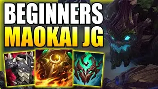 HOW TO PLAY MAOKAI JUNGLE & HARD CARRY GAMES FOR BEGINNERS! - Gameplay Guide League of Legends