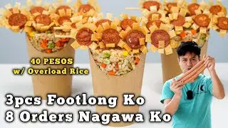 40 Pesos Crispy Footlong Rice Negosyo