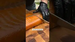 🐟РУЛЕТ ИЗ СЕМГИ👌СЛАБАЯ СОЛЬ И НЕМНОГО КОПЧЕНИЯ #рыбец64 #доставка #еда
