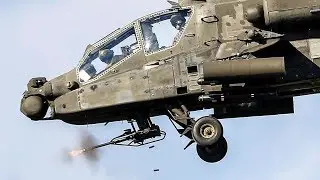 Best of AH-64 Apache Attack Helicopter - Aerial Gunnery & Maintenance [Training Video]