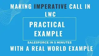 imperative method calling in lwc | Lwc Salesforce Tutorial Part 13