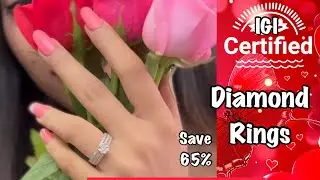 IGI certified Diamond Rings at factory Price | Latest Diamond Rings Collection