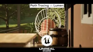 Unreal Engine 5.3 Path Tracing vs Lumen