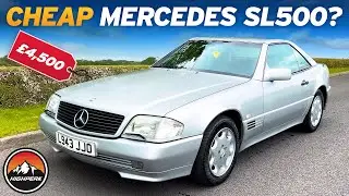 I BOUGHT A CHEAP MERCEDES SL500 FOR £4,500!