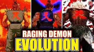 EVOLUTION of AKUMA'S 'Shun Goku Satsu' Raging Demon