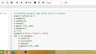 Draw Olympic Logo Using Python