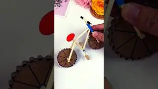 #0031 How to make a paper cycle | amazing paper crafting #cycle #shorts #diy