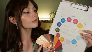 ASMR Color Analysis 🌈 1+ HOURS Image Consultant | Personal Attention *whispered*