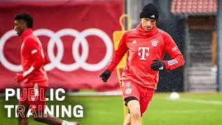 Public training session at Säbener Straße | 🇬🇧