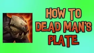 HOW TO DEAD MAN'S PLATE