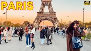 Paris, France 🇫🇷 - Paris November 2024, 4K HDR Walking Tour, Paris Walk 👛 With Captions