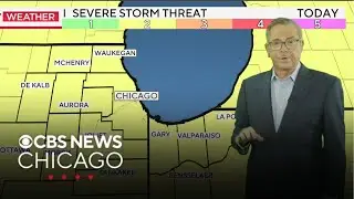 Storm threat for Tuesday in Chicago amid dangerous heat