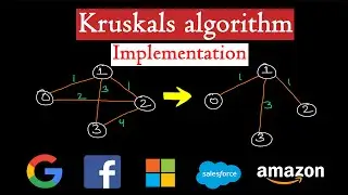 Kruskal algorithm implementation