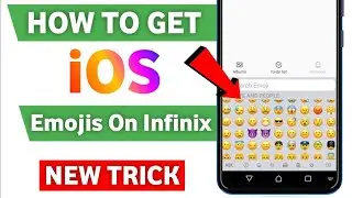 How to get ios emojis on infinix || How to change infinix keyboard