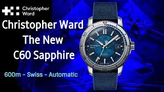 Christopher Ward New C60 Sapphire - 600m Selita Swiss Automatic Trident C65