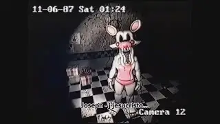 La TERRORIFICA CINTA VHS de el CASO MANGLE... | FNAF BERSGAMER REACCIÓN